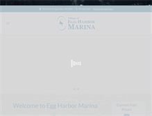 Tablet Screenshot of eggharbormarina.com